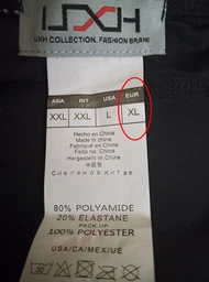 Чоловічі плавки AQUX 7137 5XL колір чорний