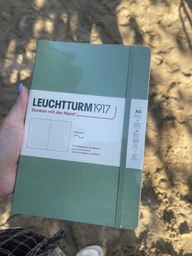 Блокнот Leuchtturm1917 Muted Colours Средний, Мягкая обложка, Sage, точка (361592)