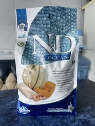 Беззерновой сухой корм Farmina N&D Ocean для котят, беременных и кормящих кошек, треска, креветка, тыква 5 кг фото от покупателей 3