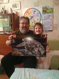 Lego Star Wars Сокіл Тисячоліття 75257 фото від покупців 2