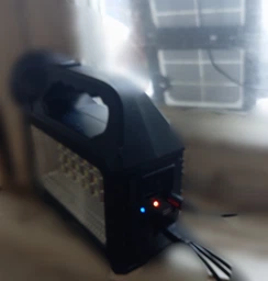 Многофункциональный LED-фонарь Gdtimes GD-101 с солнечной панелью/3 лампочки Черный фото от покупателей 1