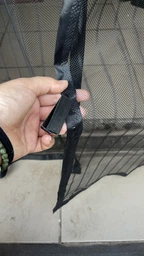Москитная сетка с магнитами для дверей Magic Mesh Supretto Черный (C1410003) фото от покупателей 1