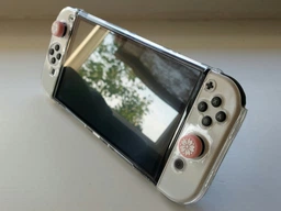 Комплект: чехол накладка Transparent + защитное стекло для Nintendo Switch OLED [387664629] фото от покупателей 2