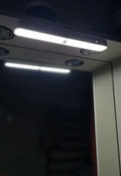 LED лампа на магните с аккумулятором 1300mAh Светодиодная панель с датчиком движения 6000К фото от покупателей 1