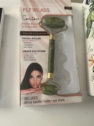 Електричний ролик масажер для обличчя Flawless Facial Roller Massager кварцовий ролик масажер для обличчя