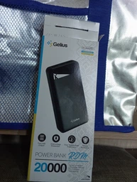 УМБ Gelius Pro Power Bank RDM GP-PB20263 20000mAh Black (2099900873980) фото от покупателей 2