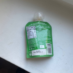 Упаковка фруктового пюре Gerber Organic з манго, персиком та кокосовим мусом для дітей з 6 місяців 80 г x 7 шт (8445290773401) фото від покупців 3