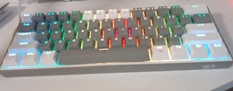 Клавіатура дротова Redragon K617 FIZZ / Grey and White RGB 60% Б/В фото від покупців 1