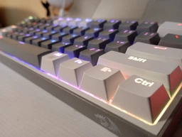 Клавіатура дротова Redragon K617 FIZZ / Grey and White RGB 60% Б/В