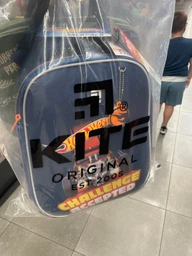 Рюкзак шкільний каркасний Kite Education Hot Wheels HW22-531M 1000 г 38х29х16 см синій
