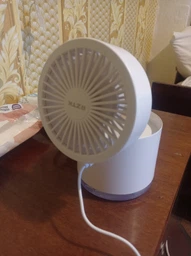Вентилятор с увлажнением аккумуляторный RZTK Multi Fan White фото от покупателей 14