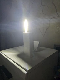 Мини фонарик на 8 светодиодов, USB лампа, LED светильник (белый свет) фото от покупателей 4