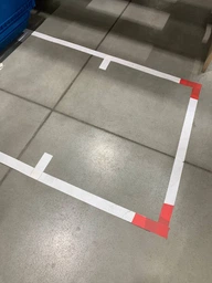Самоклеющаяся лента HPX Lane Marking Tape HPX для маркировки пола 48 мм x 33 м Желтая (LY5033)