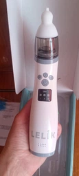 Мощный детский назальный аспиратор LELIK™ RESPIRO, электрический отсос соплей с защитой от влаги, белый + Подарок Детский маникюрный набор LELIK 4in1, безопасный уход за ногтями младенца, зеленый фото от покупателей 4