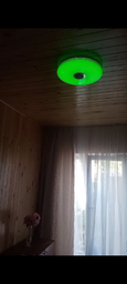 RGB Люстра светодиодная с Bluetooth колонкой 35 см, SMART LED Светильник с регулировкой яркости и блютуз колонкой 60W с пультом ДУ фото от покупателей 2
