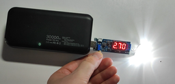 USB преобразователь напряжения повышающий / понижающий модуль DC-DC с вольтметром, вход 3.5-12В, выход 1.2-24В