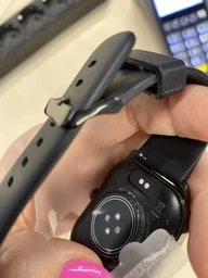 Смарт-годинник Smart Watch Xiaomi Pop-3S Amazfit AMOLED 1.96 (502x410) 300мАч Black-Silver фото від покупців 17