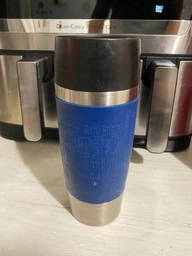 Термокружка Tefal Travel Mug Classic 0.5 л Синяя (N2022110) фото от покупателей 17