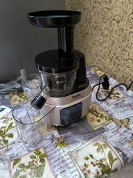 Соковыжималка шнековая TEFAL JUICE & CLEAN ZC420E38 фото от покупателей 9