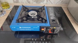 Плита газовая Forsage F-BDZ-MS155 портативная с пьезоподжигом фото от покупателей 7