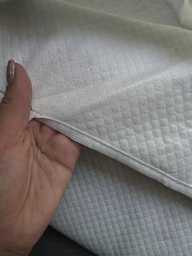 Наматрасник U-tek Cotton Premium Health Care Непромокаемый с резинкой по периметру 160х200 см (COTPRF160200) фото от покупателей 9