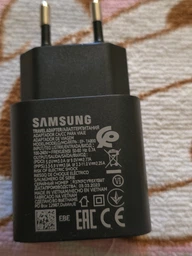 Швидка зарядка 25W для Samsung Galaxy Super Fast Charging PD type-C Power Adapter EP-TA800-25, зарядний пристрій White. фото від покупців 2