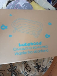 Ванночка складная Комфорт, красная - Babyhood (BH-323P) фото от покупателей 1