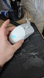 Миша бездротова Asus ROG Keris AimPoint RGB White (90MP02V0-BMUA10)