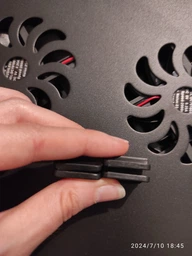 Столик трансформер для ноутбука подставка портативная с вентилятором Laptop Table T8 фото от покупателей 1