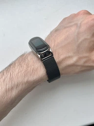 Mеталлический ремешок Миланская Петля Milano Jobs Xiaomi Mi Band 6/5/4/3 золото (mrk3064) фото от покупателей 5