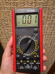 Цифровой мультиметр ANENG DT9205A. Ток, напряжение, диод, конденсатор. Красный фото от покупателей 1