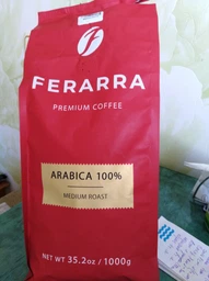 Кава в зернах Ferarra 100% Arabica 1кг фото от покупателей 19