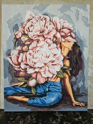 Картина по номерам Brushme Водоворот пионов Дарья Михайлишина 40x50 см (BS53219) (9995482112765) фото от покупателей 4