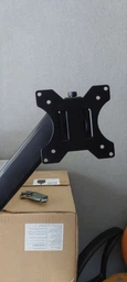 Настільний кріплення для двох моніторів стійка кронштейн 13"-32" VESA 75x75 100x100 Vothoon CH-047 фото від покупців 4