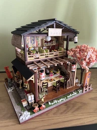 3D Румбокс "Японский Суши-Ресторан" Кукольный Домик DIY DollHouse от CuteBee (G306)
