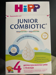 Детская сухая молочная смесь HiPP Combiotic 4 Junior 500 г (9062300000082) фото от покупателей 6