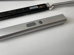 Импульсная USB зажигалка для свечей, кухни, плиты, гибкая черная