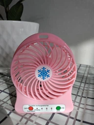 Настольный вентилятор Portable Fan белый (FMV148) фото от покупателей 14