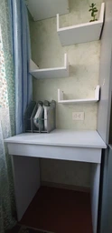 Компьютерный стол Furnigrade КС4 белый 75.6х70х55