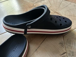 Мужские кроксы Crocs Bayaband Clog 205089-066 41-42 (M8/W10) 26 см Black/White (8873506200302) фото от покупателей 2