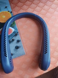 Вентилятор на шию портативний Neck Fan Х5 акумуляторний + USB Білий фото від покупців 1
