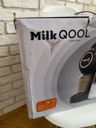 Кофеварка капсульная с капучинатором Delta Q Milk Qool Evolution 19 bar Белая фото от покупателей 6