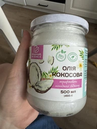 Кокосовое масло Продукція як вона є, Рафинированное 500мл (22222222200886)