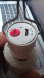 Лампочка с аккумуляторами 2*18650 Emergency Led Bulb, 15W, E27, 1000K, Box фото від покупців 3
