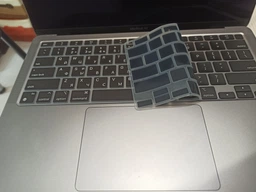 Накладка на клавиатуру Fruct для MacBook Air 13 2020/MacBook Air 13 M1 (2021) US Черная Украинские буквы фото от покупателей 2