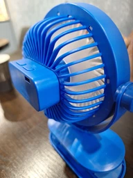 Переносной USB мини-вентилятор Mini Fan ML-F168 с аккумулятором на прищепке, черный фото от покупателей 1