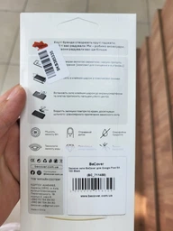 Захисне скло для смартфона Google Pixel 6A 10D BeCover Black (BC_711488) фото від покупців 9