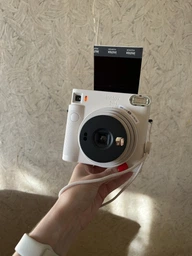 Набір камера Fujifilm Instax Square SQ1, Фотопапір 20шт, Чохол, Фотоальбом 80 фото Блакитний + Фоторамки в подарунок (Подарункове пакування) фото від покупців 3