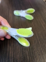 Прищепки для белья 12 шт силиконовые Польша фото от покупателей 3