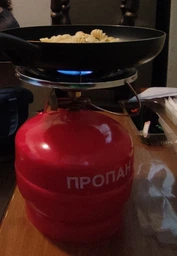 Газовий туристичний балон 8л кемпінг у комплекті з пальником фото від покупців 5